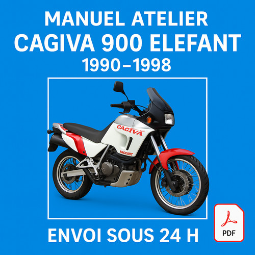 Manuel atelier cagiva 900 - manuel,