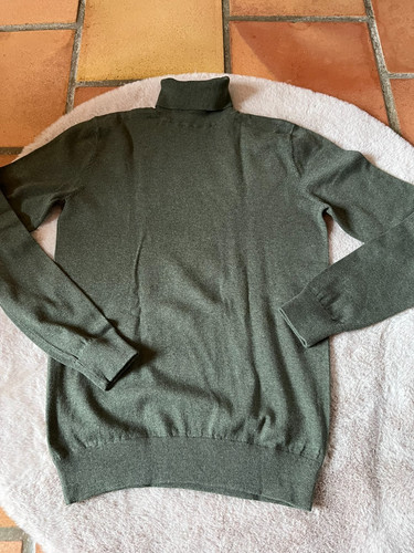 Pull col roulé taille kaki - taille,