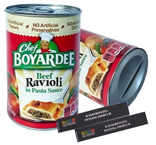Boîte conserve geocache - de,