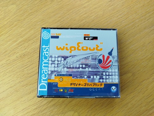 Sega dreamcast wipeout boitier - sega,