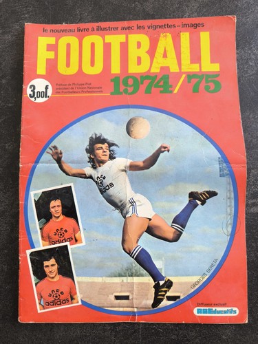 Album football 1974 75 - album,