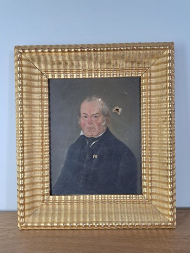 Portrait notable huile - ,,
