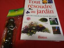 utile =livre tout savoir sur le jardin couleurs +lien attache d arbre sur piquet