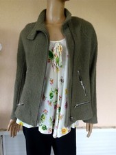 VESTE PERFECTO ZIPPE  ZARA * KAKI T 1 54% LAINE T S 38/40 