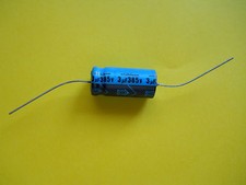1 x 3uF @ 385V NICHICON TUBE AMP AXIAL HI-END CAP 105°C 