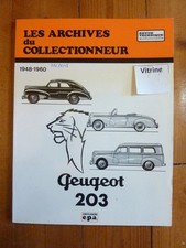203 48-60 Revue Technique Les Archives Du Collectionneur Peugeot n11 Etat - NEU