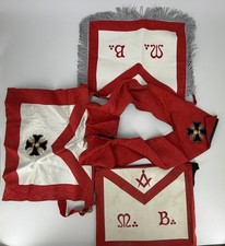 Tablier franc-maçon complet