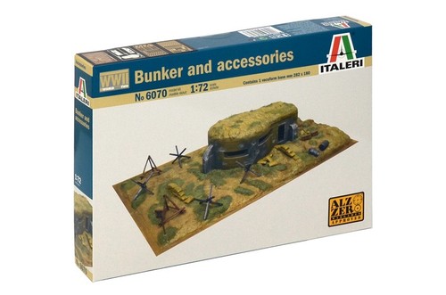 Italeri 6070 bunker and - 6070,