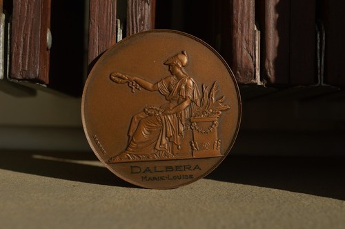 Médaille table bronze - de,