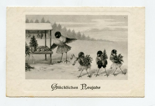 Bonne année oiseaux - bonne,
