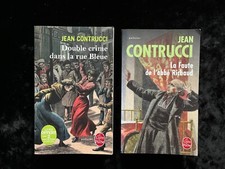 # lot 2 thrillers - Jean CONTRUCCI - DOUBLE CRIME... et L'ABBÉ RICHAUD - éd. LdP