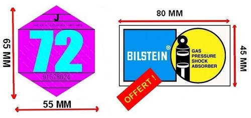 Vignette fiscale 1972 - vignette,