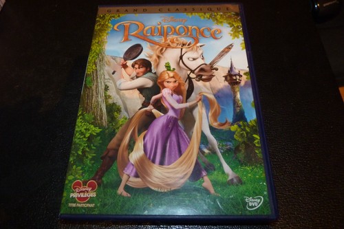 Dvd raiponce dessin anime - dvd,