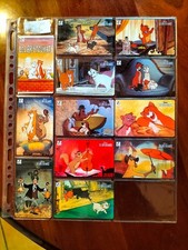 LOT DE 12 TELECARTES CINEMA DESSIN ANIME LES ARISTOCHATS WALT DISNEY