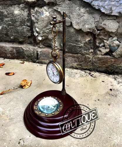 Horloge ancienne style marine - style,
