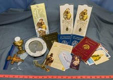 Lot De Cartes De Prière Religieuses Catholiques Pape Jésus Marie Etc.