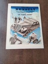 Publicité Ad 1936 Renault
