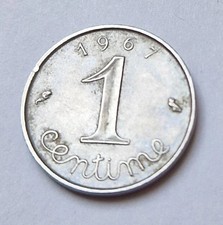 Pièce monnaie centime - de,
