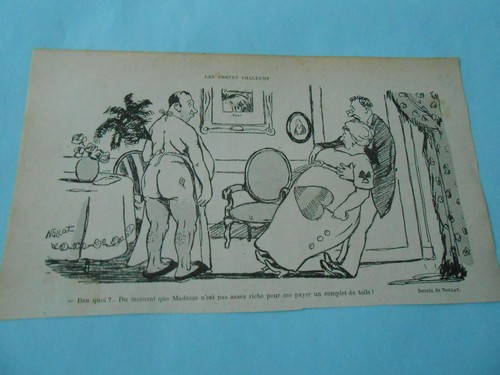 Les fortes chaleurs homme - chaleurs,