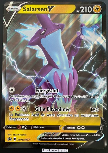 Carte pokemon salarsen swsh017 - carte,