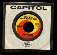 Cindy Malone  Watch What You Do With My Baby / The Fool   Northern Soul MINT-