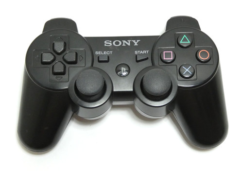 Manette ps3 officielle noir - manette,