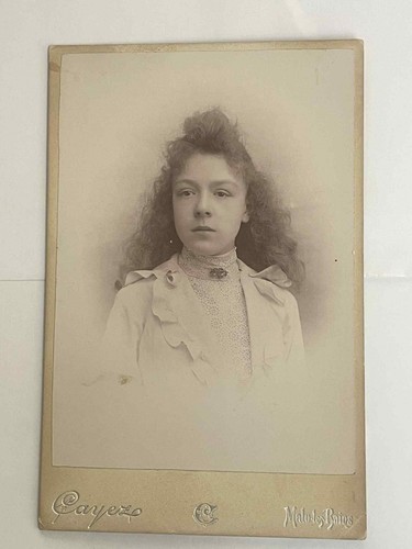 Ancienne photographie cabinet - ancienne,