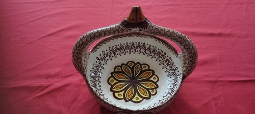 Corbeille fruits faïence - corbeille,