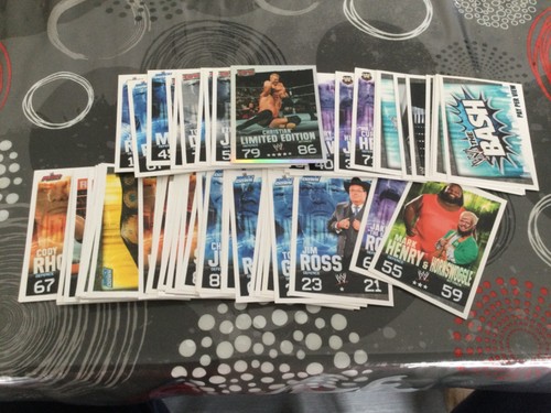 Lot cartes topps slam - lot,