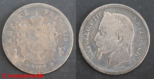 France franc argent - france, 1