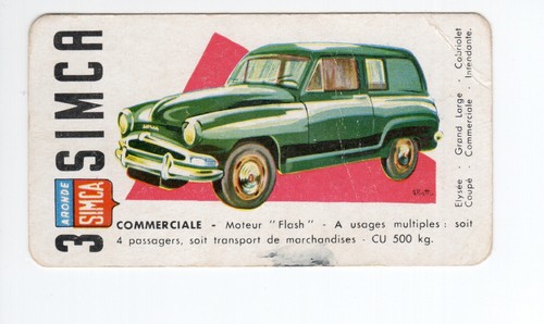 Automobile simca commerciale - automobile,
