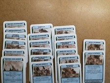 CARTES COMMANDEMENT I + SOUTIEN EN FRANCAIS TIDE OF IRON/L'AUBE D'ACIER M31