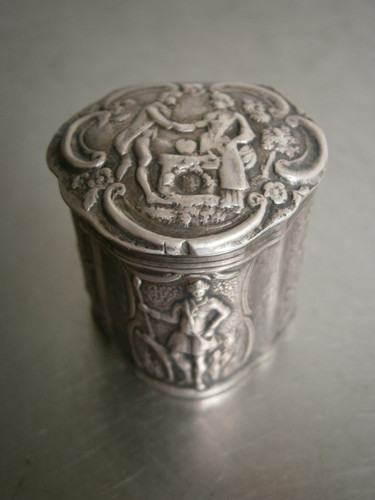 Petite boite xix - boite, argent