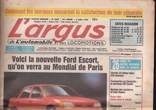 L'ARGUS N°3204 NOUVELLE FORD