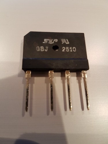 Pont diode gbj2510 - pont,