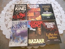 STEPHEN KING  ,  6 romans 