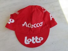 Casquette cycliste LOTTO ADECCO ABX logistics vintage cap hat