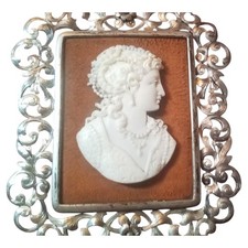 Cadre de bureau ancien en
