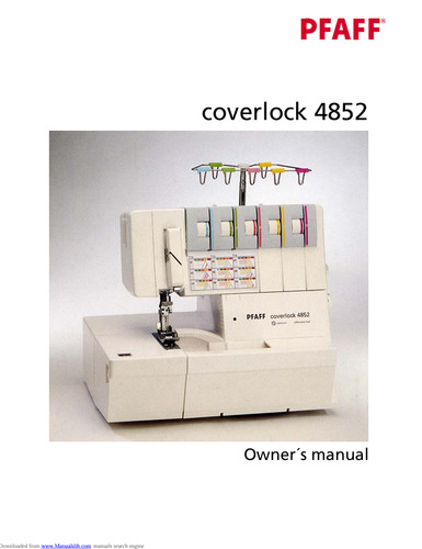 Pfaff coverlock 4852 sewing - pfaff,