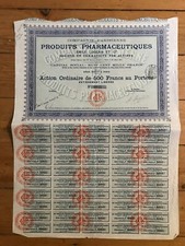 RARE =  PRODUITS PHARMACEUTIQUES EMILE LOGEAIS AO (B3)