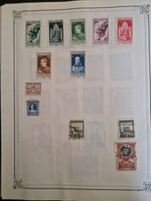 VATICAN / PETIT LOT NEUF ET OBLITERE SUR 3 FEUILLES YVERT