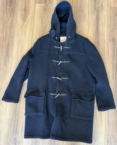 Gloverall duffle coat blue - coat,