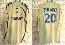Maillot Olympique Marseille 2008 Ben Arfa #20 Adidas Neuf Telecom OM - XL