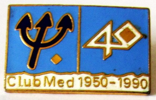 Pin club med 1950 - pin's,