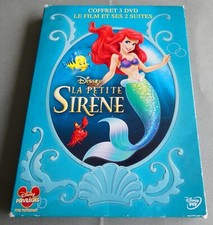 COFFRET 3 DVD DIGIPACK WALT DISNEY LA PETITE SIRENE ET SES 2 SUITES