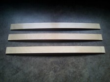Lot de 3 lattes pour sommier