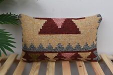 Taie d'oreiller rouge 12"x20"