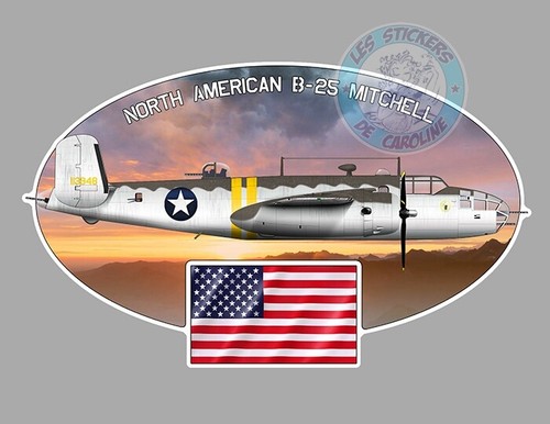 Autocollant avion bombardier - autocollant,