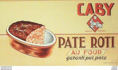 Buvard caby charcuterie - caby,