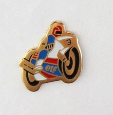 Pin's moto ELF